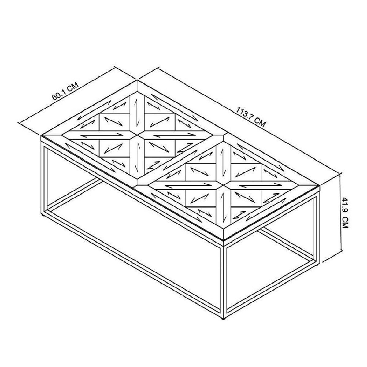 Bentley Designs 咖啡桌 淺棕色