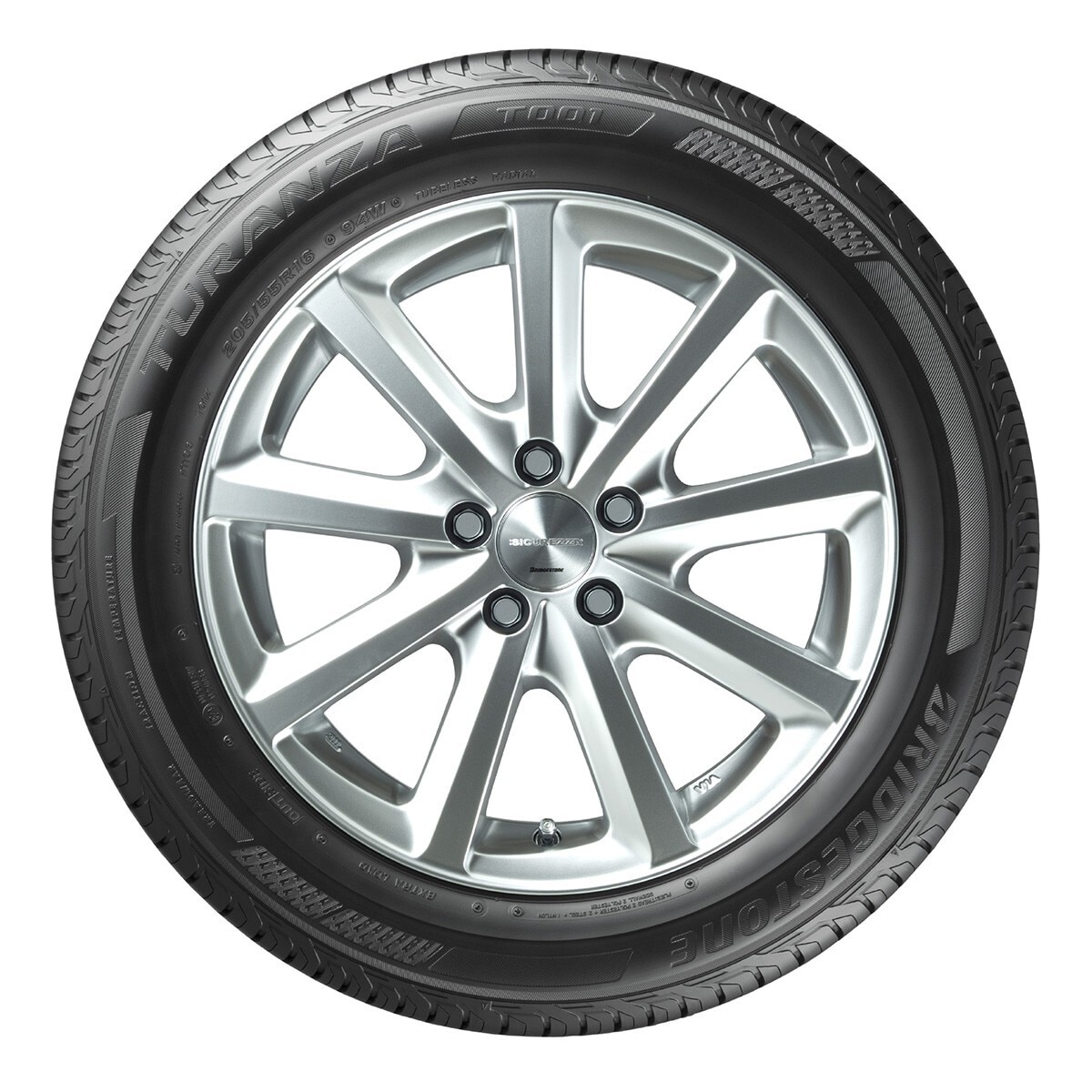 普利司通 225/55R16 095W Turanza T001 輪胎