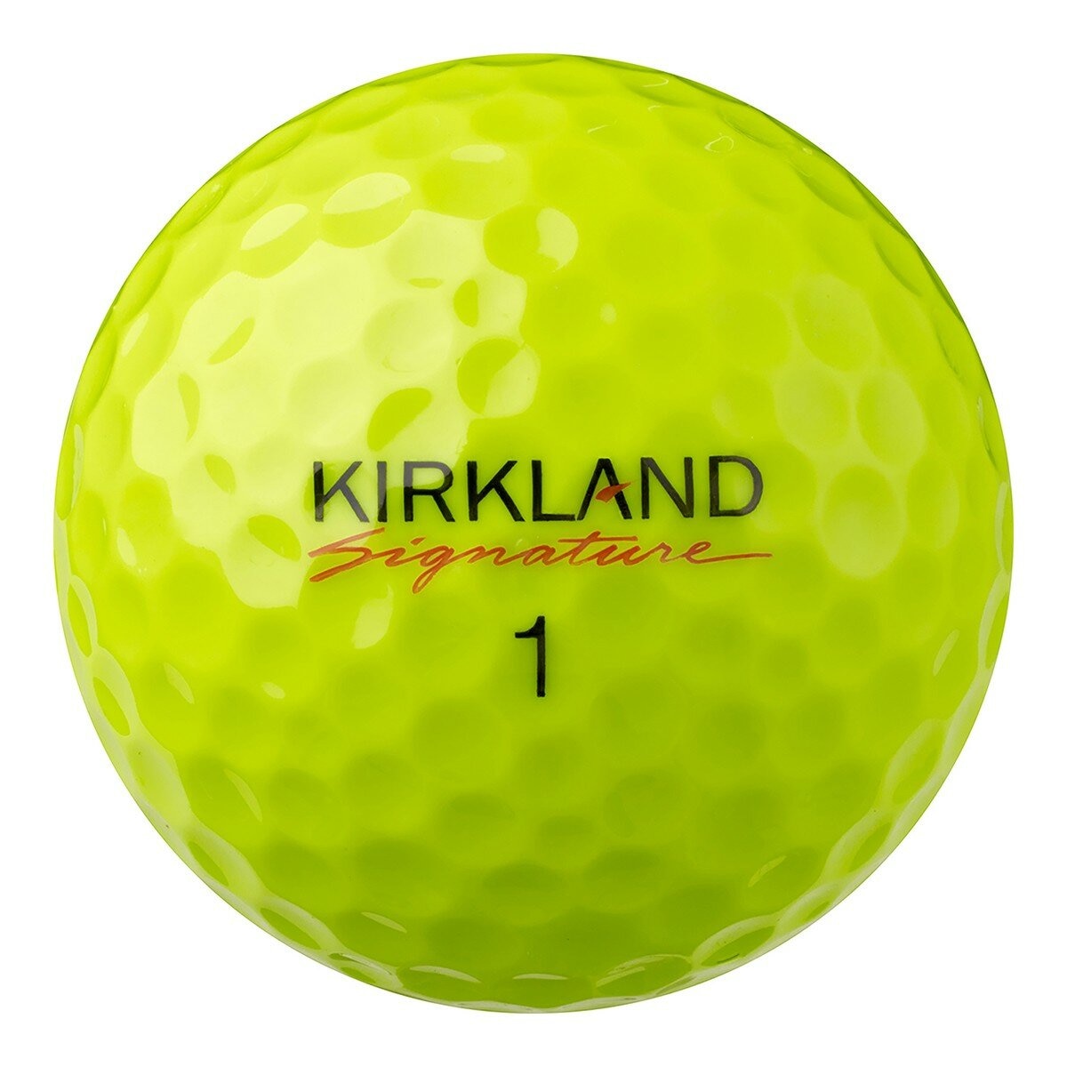 科克蘭 高爾夫三層球24入 黃球