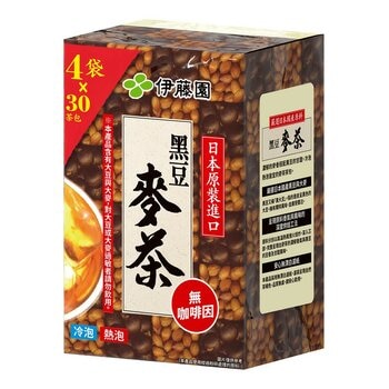 伊藤園 黑豆麥茶茶包 8公克 X 30包 X 4袋