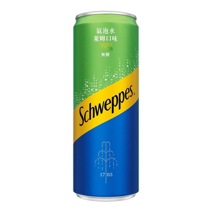 舒味思 萊姆口味氣泡水 330毫升 X 24入