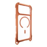 MAGEASY Odyssey Strap M 超軍規防摔掛繩手機殼 iPhone 17 Pro Max(珊瑚/魅力橘) + 鏡頭保護貼Lenz(迷霧) + Vetro 9H 鋼化玻璃保護膜