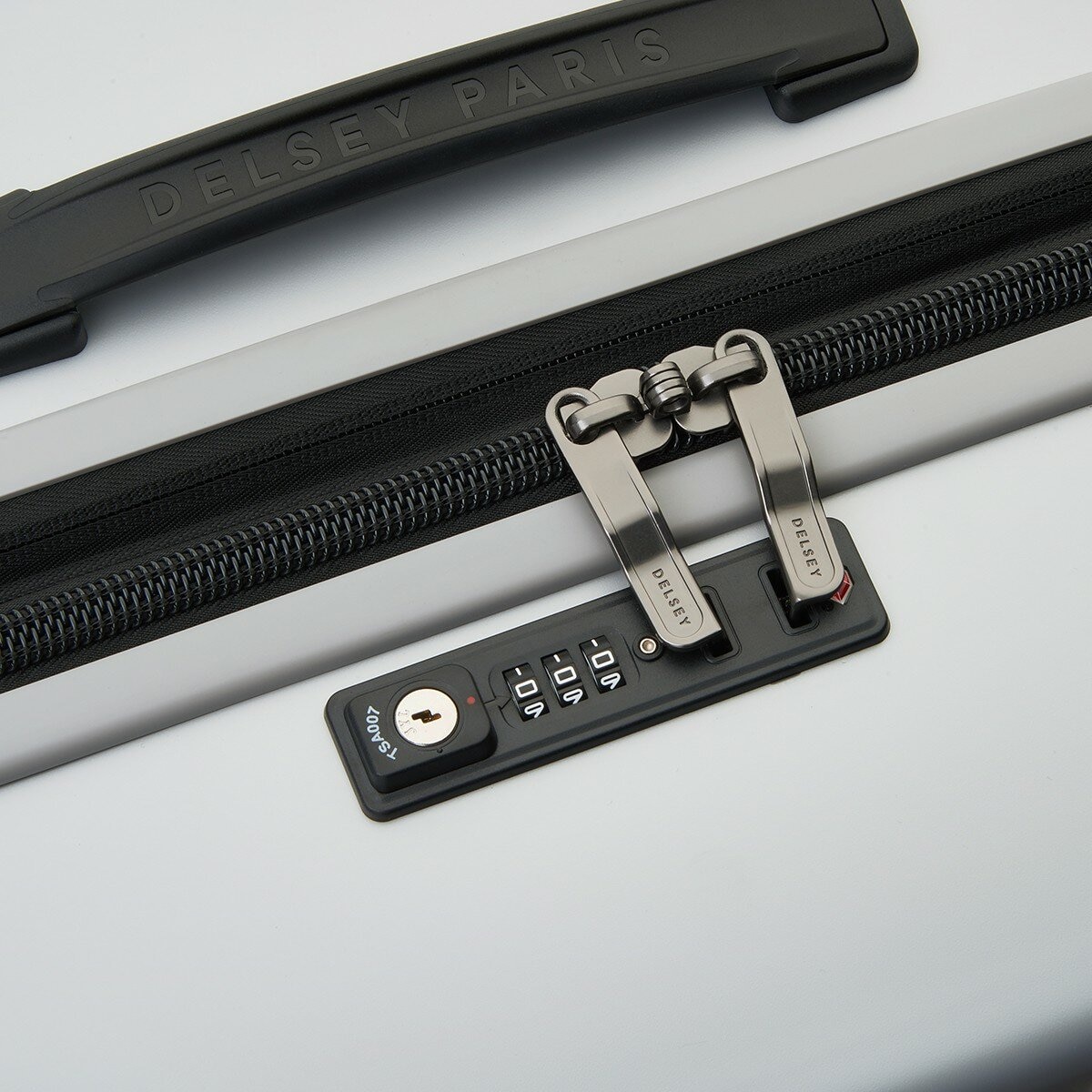 DELSEY 22吋 + 31吋行李箱 2入組 銀色