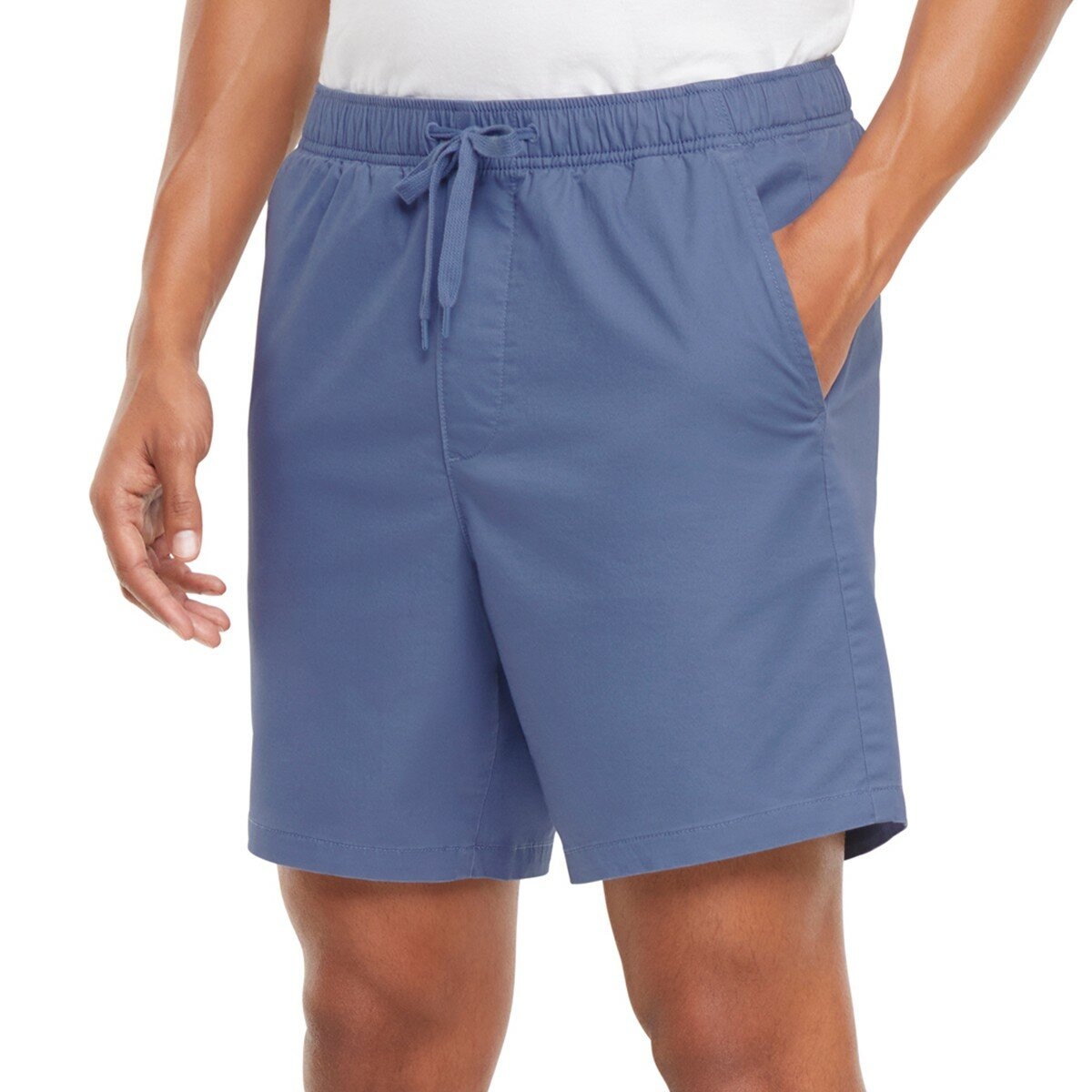 GAP 男彈性舒適休閒短褲 藍 GAP 男彈性舒適休閒短褲 藍