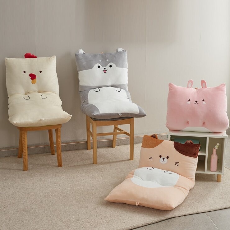 Dorothy & Theo 動物造型坐墊 小雞