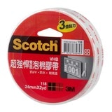 3M Scotch VHB 超強悍雙面泡棉膠帶 24公釐 X 2碼 X 6入 188