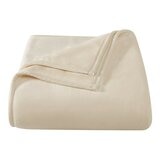 法蘭絨舒適毯 152公分 X 178公分 米白 法蘭絨舒適毯 152公分 X 178公分 米白