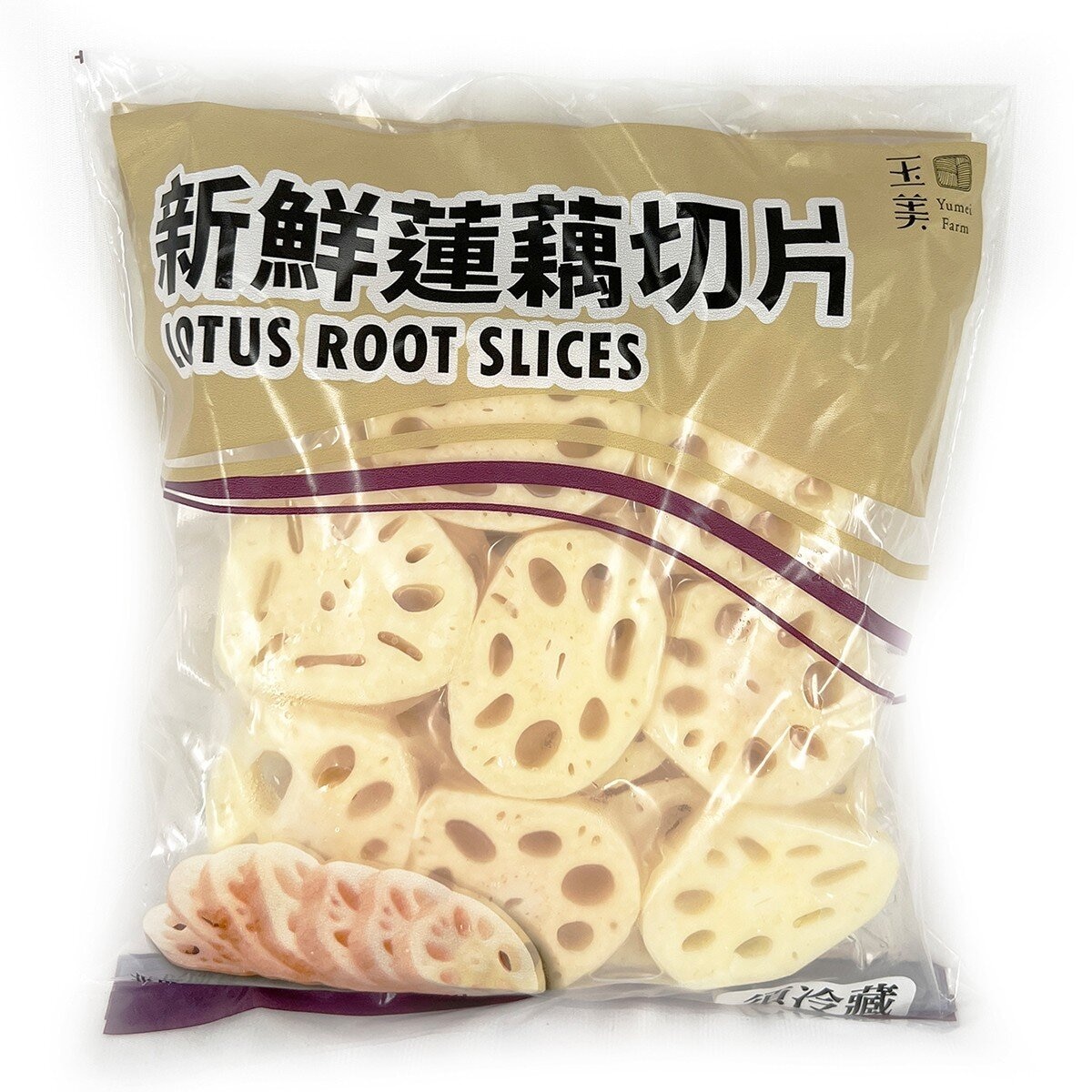 新鮮蓮藕切片 800公克
