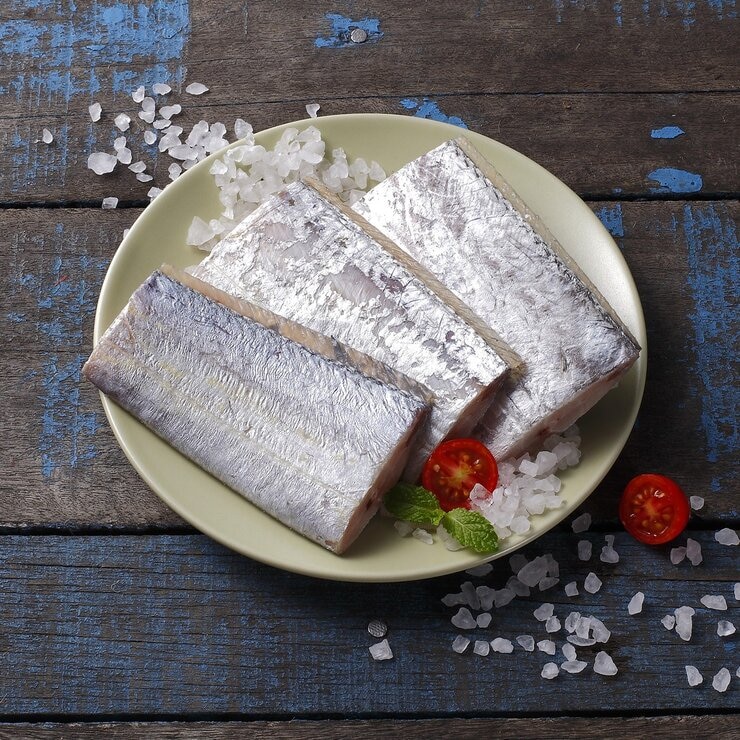 冷凍白帶魚身切塊 650公克