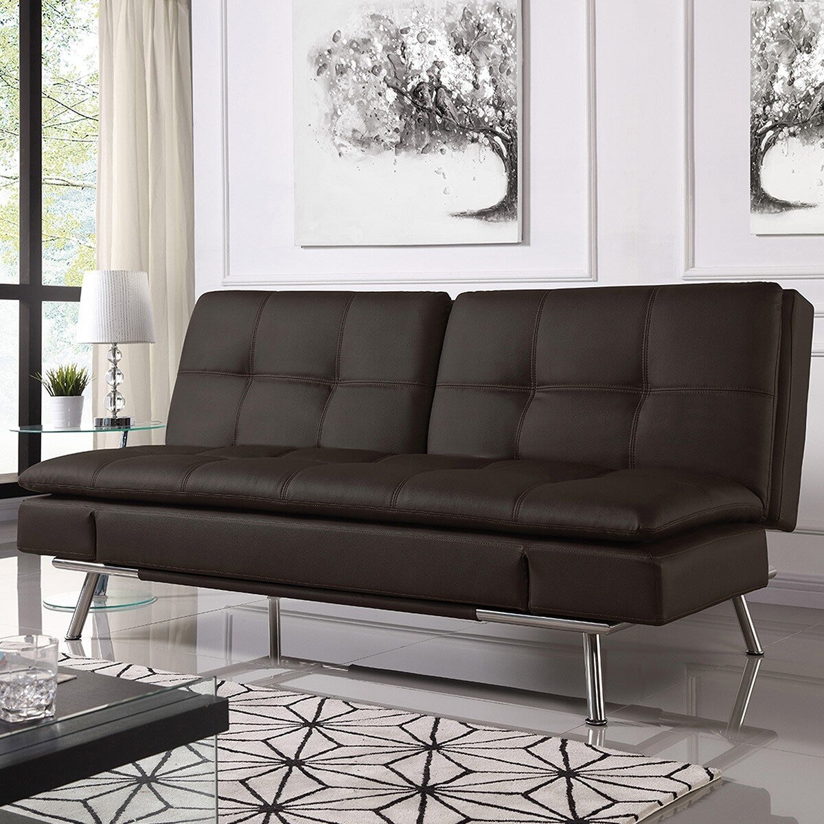 Relax A Lounger Ravenna 皮革沙發床