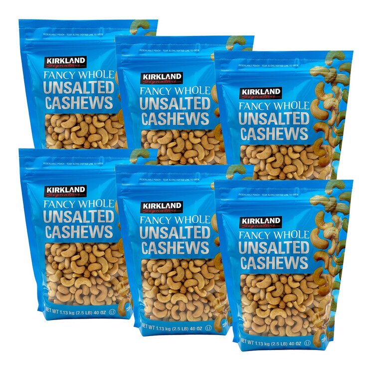 科克蘭 無調味腰果 1.13公斤 X 6袋