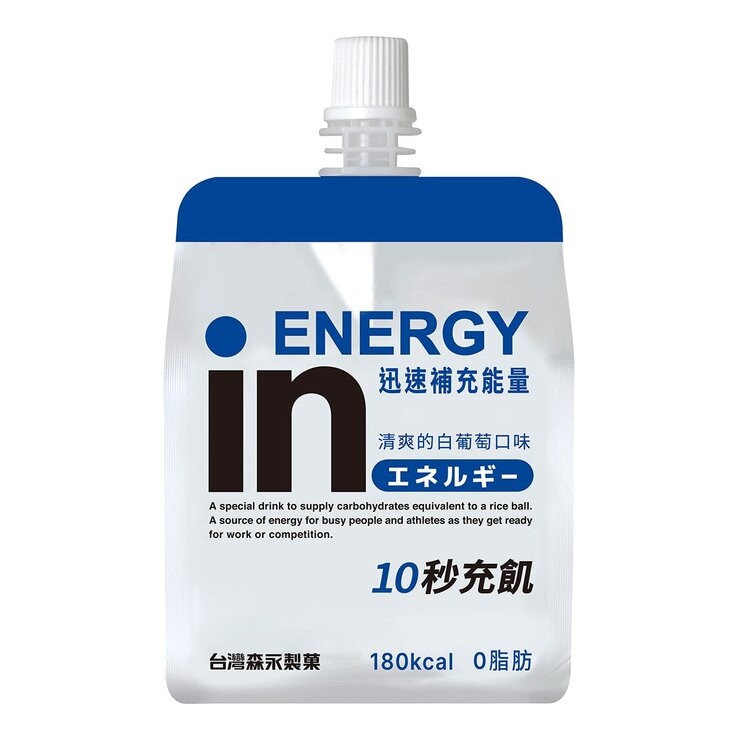 Morinaga in Jelly (Energy) White Grape Flavor 180 g X 18-Count