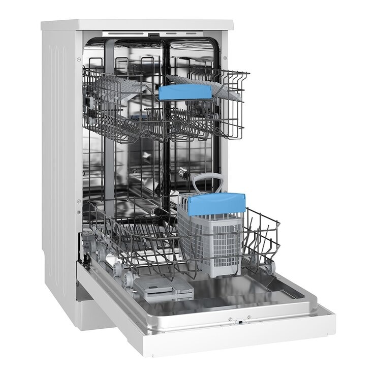 伊萊克斯 45公分 極淨呵護300 安心乾系列 10人份 自動開門 獨立式洗碗機