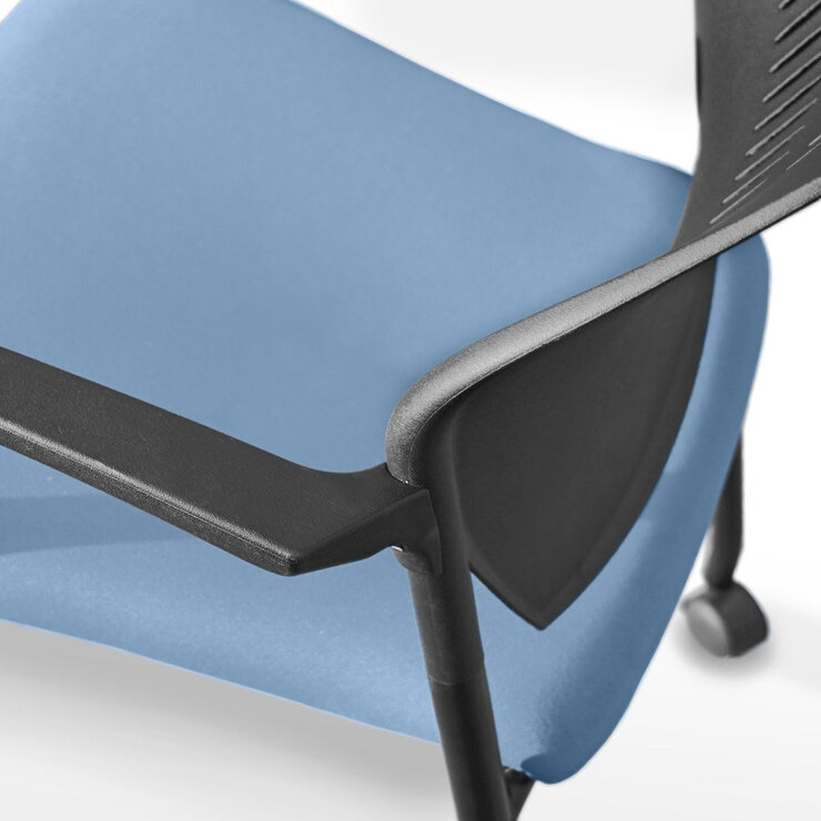Musical Chairs Impressa 輪型扶手訪客椅