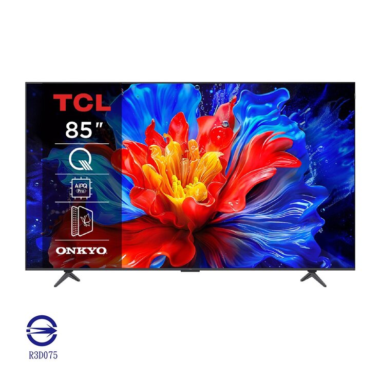 TCL 85吋 4K QLED Google TV 量子智能液晶顯示器 不含視訊盒 85P8K