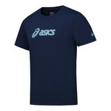 Asics 男短袖運動上衣 深藍 Asics 男短袖運動上衣 深藍