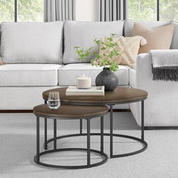 Bayside Furnishings 咖啡邊桌兩件組