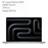 Apple MacBook Pro 14吋 搭配 M5 Pro晶片 15核心CPU 16核心GPU 24GB 2TB SSD
