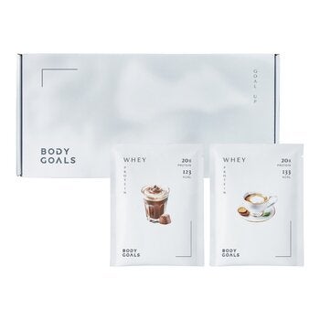 Body Goals 乳清蛋白飲組合 31公克 X 60入 (法式可可 / 英式奶茶)