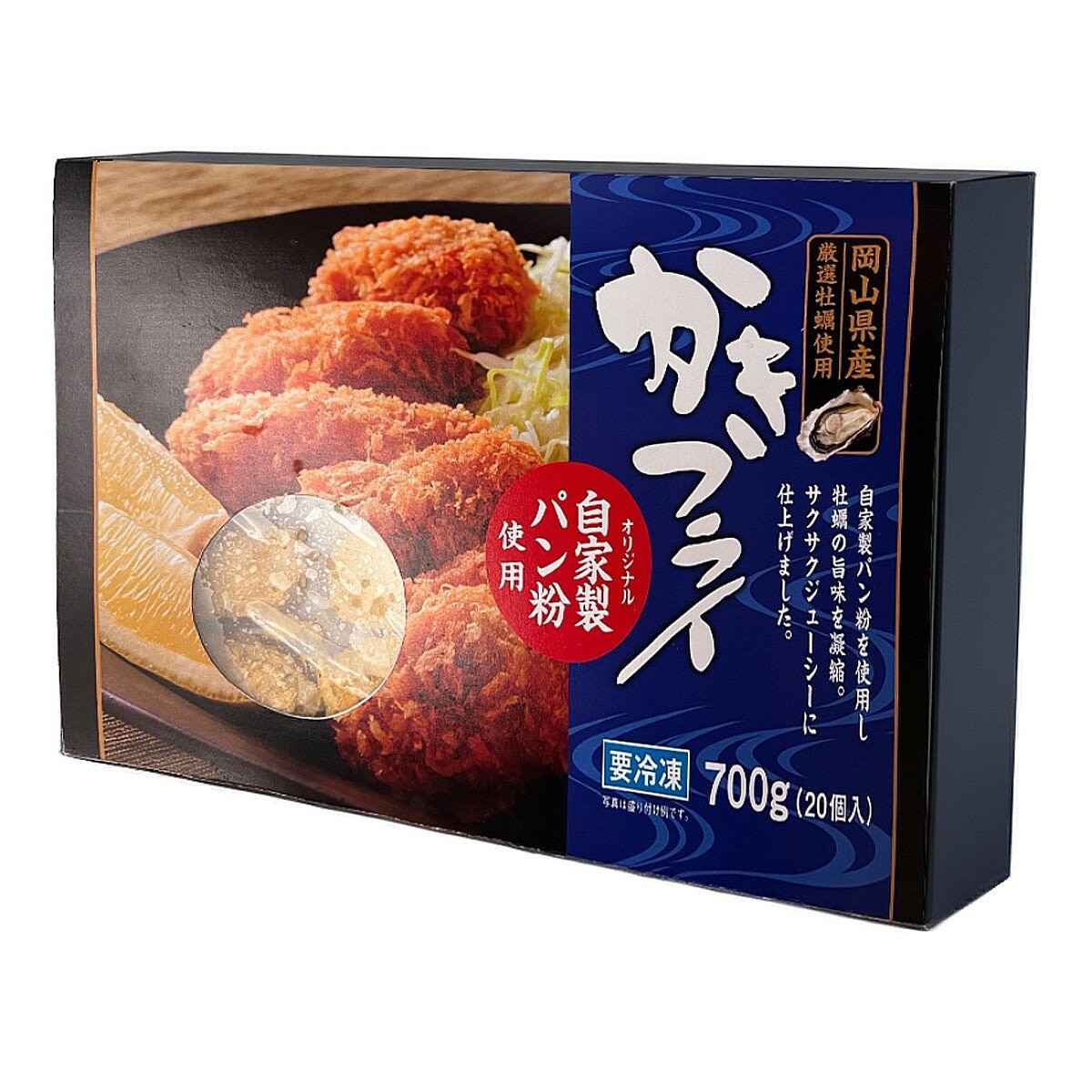 冷凍日本裹粉牡蠣 700公克 冷凍日本裹粉牡蠣 700公克