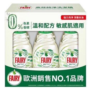 Fairy 高效純淨洗潔精 625毫升 X 6入 Fairy 高效純淨洗潔精 625毫升 X 6入