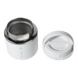 ThermoFlask 不鏽鋼真空食物燜燒罐 591毫升 X 2件組 深藍+白