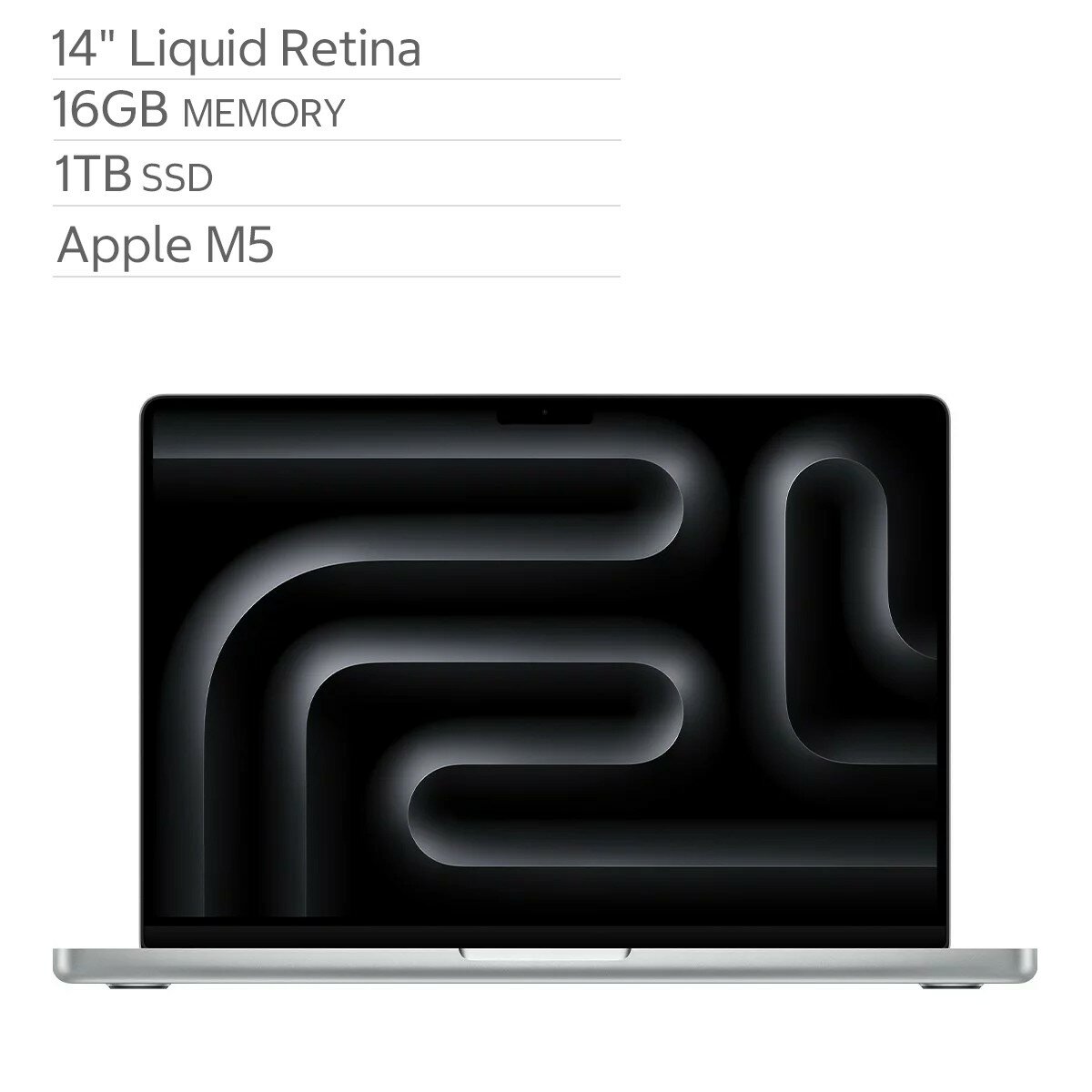 Apple 14 吋 MacBook Pro M5晶片 10核心CPU 10核心GPU 16GB 1TB SSD