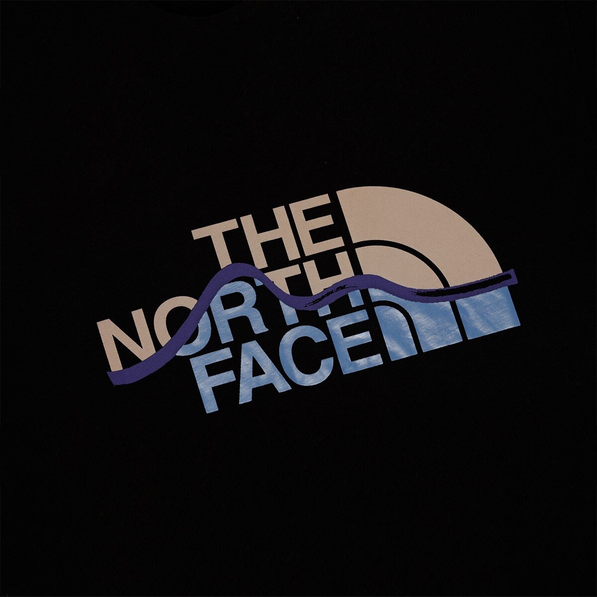 The North Face 男短袖上衣 黑色