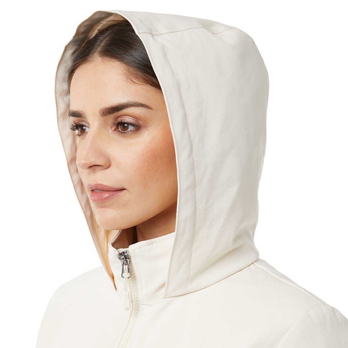 32 Degrees 女連帽羽絨外套 白