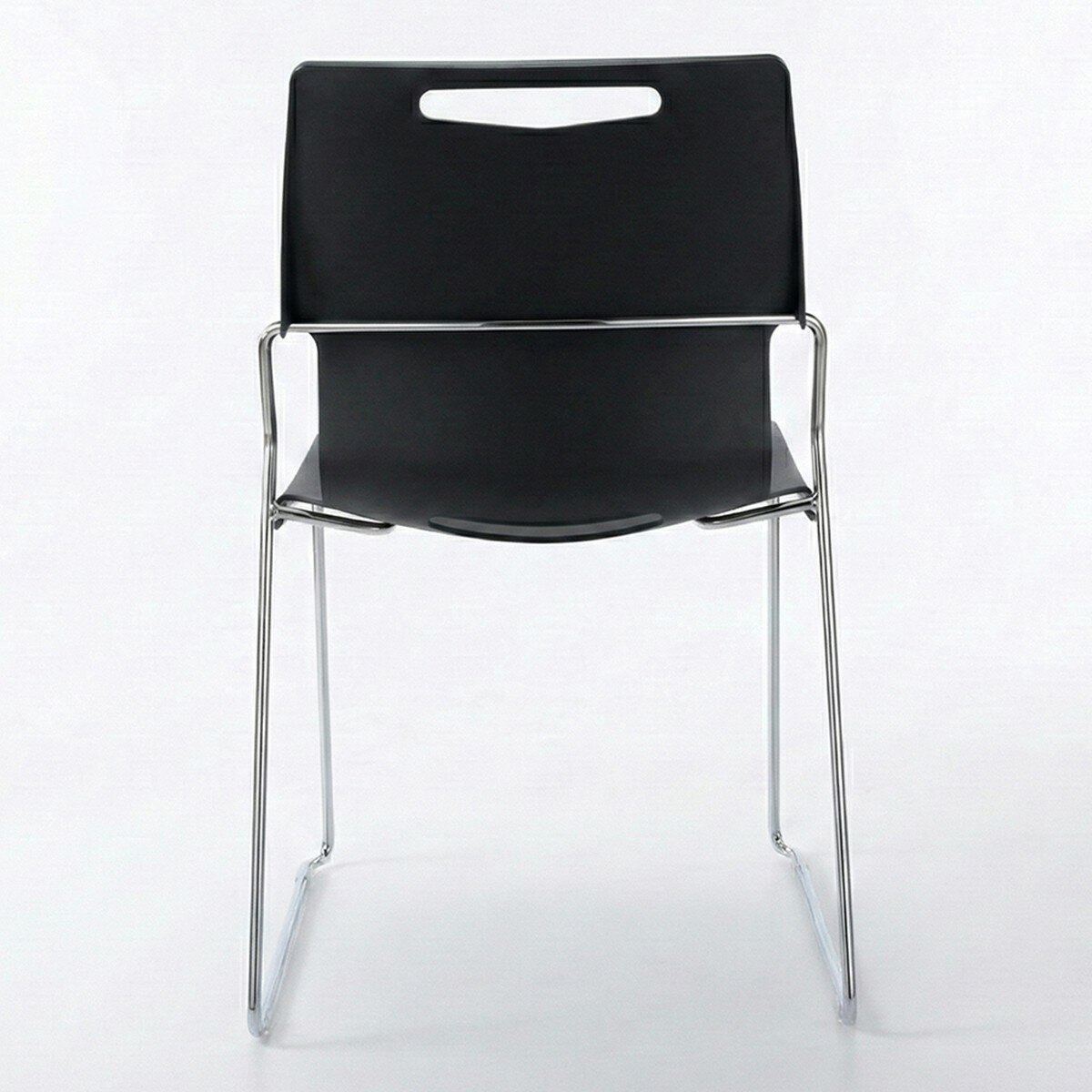 Musical Chairs Cache 可堆疊辦公椅 黑