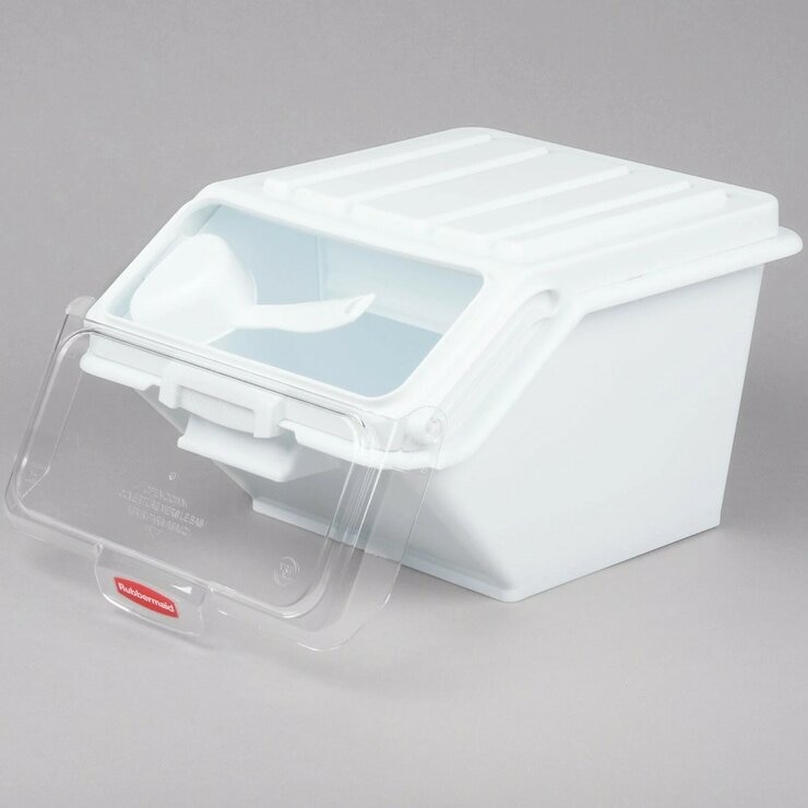 Rubbermaid Commercial Products 桌上型雜糧儲物桶含勺子 (容量約6公斤)