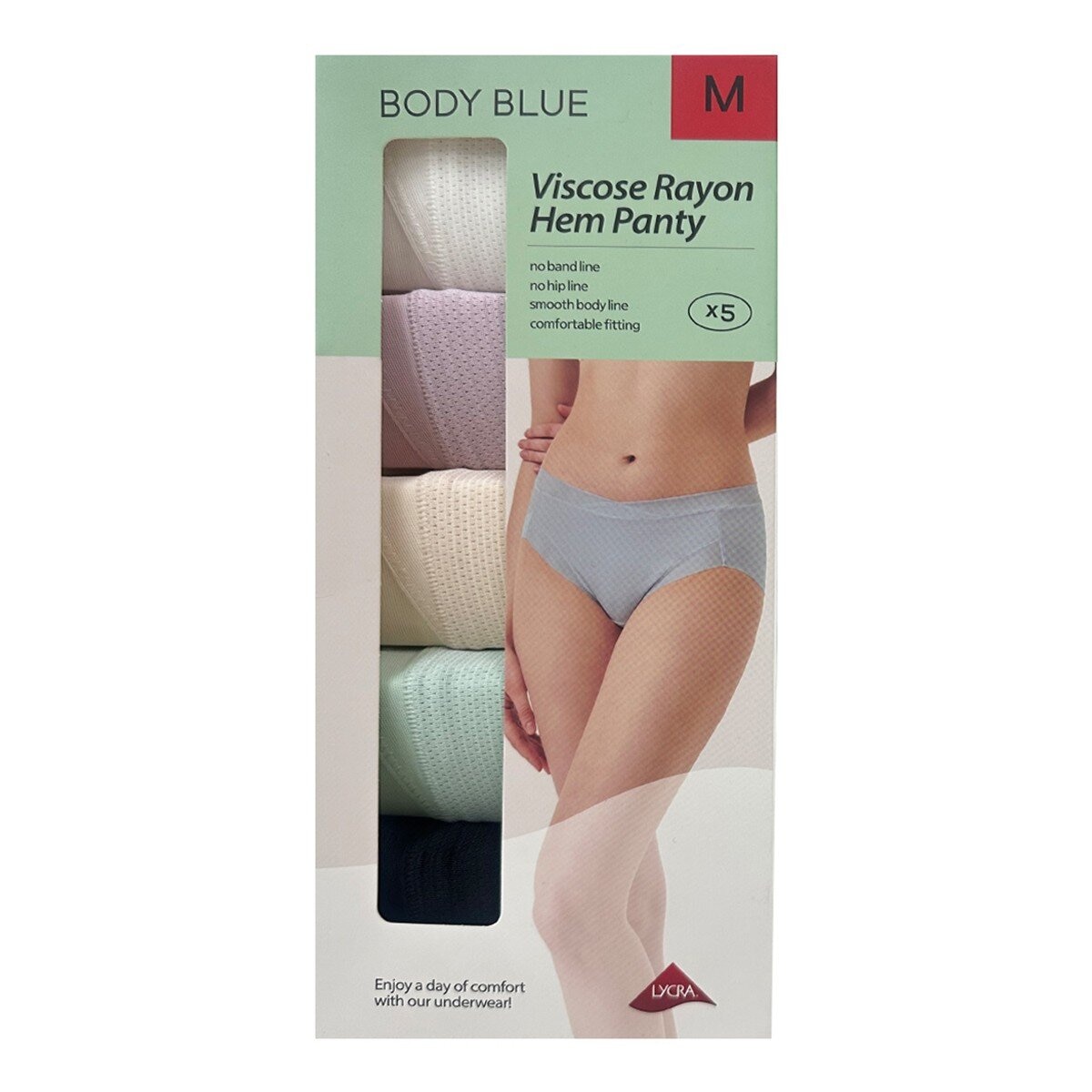 Body Blue 女內褲五入組 M