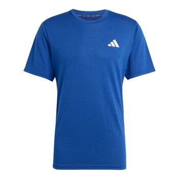 Adidas 男短袖運動上衣 深藍 S