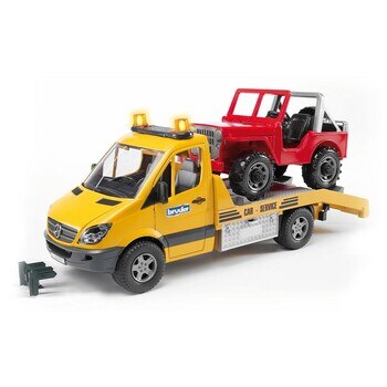 bruder MB L&S 運輸車與越野車 bruder MB L&S 運輸車與越野車