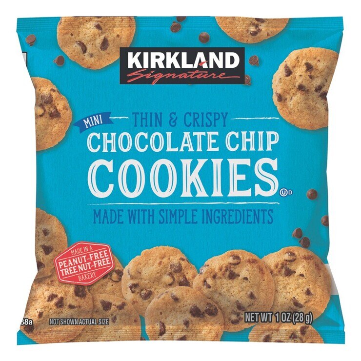 Kirkland Signature 科克蘭 迷你巧克力脆餅30包入 850公克 Costco 好市多線上購物