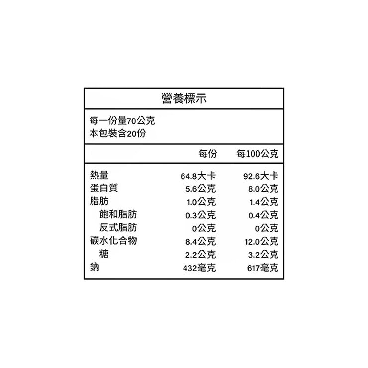 紀文 冷凍巨大蟹味棒 70公克 X 20入