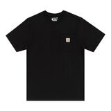 Carhartt 男短袖上衣 黑