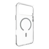 MAGEASY Bright M 不發黃軍規磁吸透明殼 iPhone 17 Pro Max(迷霧磁圈) + 鏡頭保護貼Lenz(迷霧) + Vetro 9H 鋼化玻璃保護膜