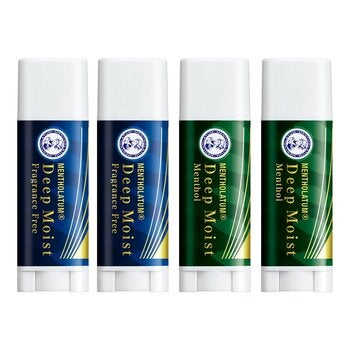 曼秀雷敦 深層保濕潤唇膏 無香料 4.5公克 X 2入+薄荷 4.5公克 X 2入 曼秀雷敦 深層保濕潤唇膏 無香料 4.5公克 X 2入+薄荷 4.5公克 X 2入