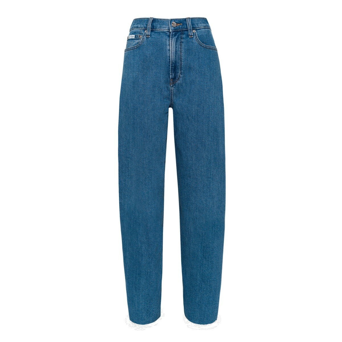 Calvin Klein Jeans 女錐形牛仔褲 藍