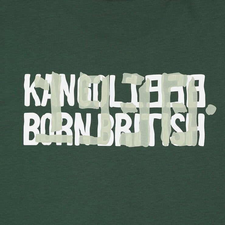 KANGOL 男寬版重磅棉上衣 綠 KANGOL 男寬版重磅棉上衣 綠
