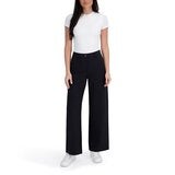 DKNY 女休閒寬褲 黑