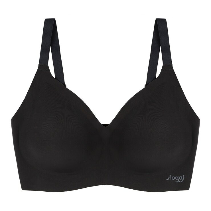 sloggi 女無鋼圈內衣兩入 黑膚組合