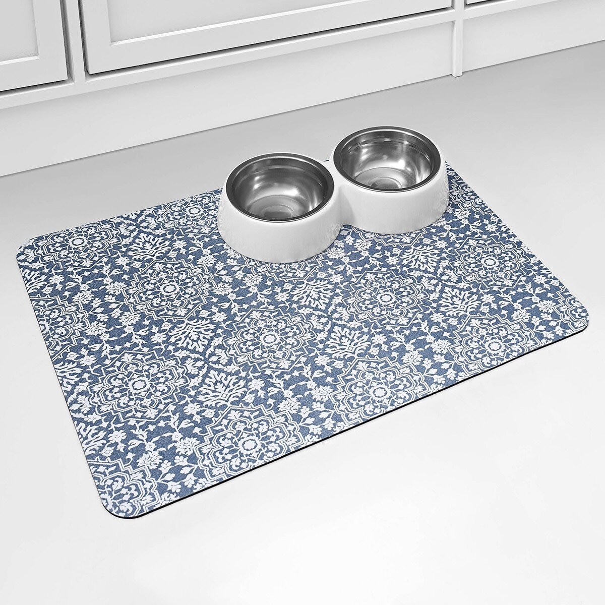 Creative Home 多用途吸水止滑墊 四入組 38公分 X 50公分 2入 + 50公分 X 76公分 2入 藍