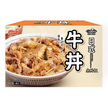 荷卡料理所 日式牛丼 167公克 X 6入