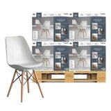 Bayside 餐椅2件組 X 8箱 白