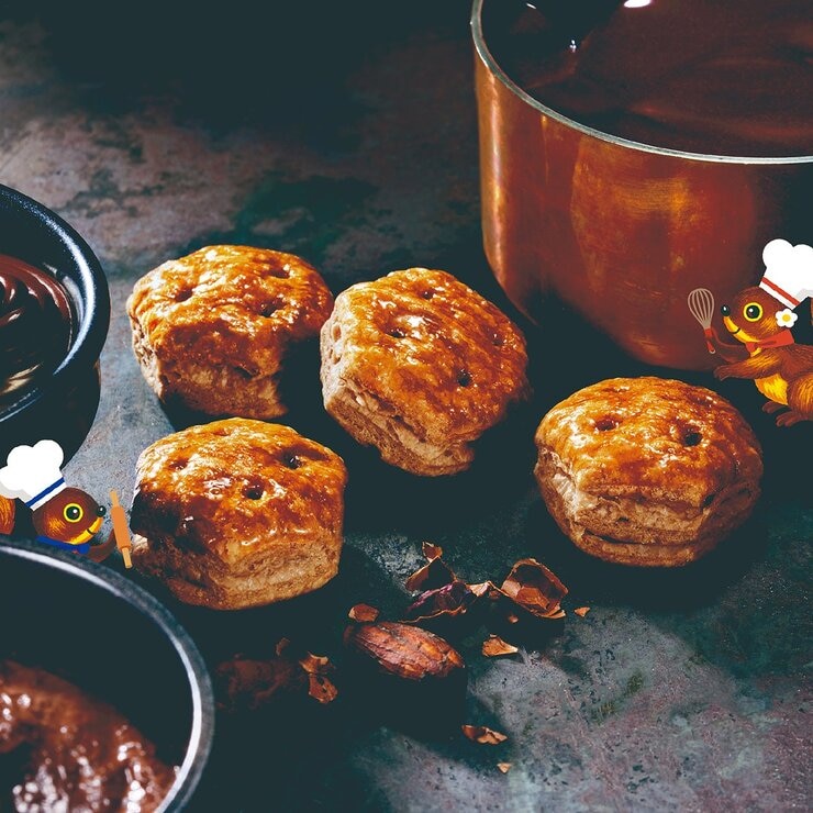 樂天 千層派濃厚巧克力風味 120.4公克 X 4入