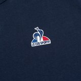 Le Coq Sportif 男短袖純棉上衣 深藍
