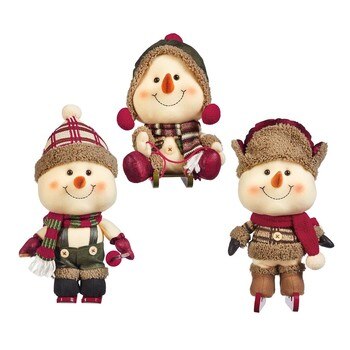 Big Head Snowman 3 Packs Big Head Snowman 3 Packs