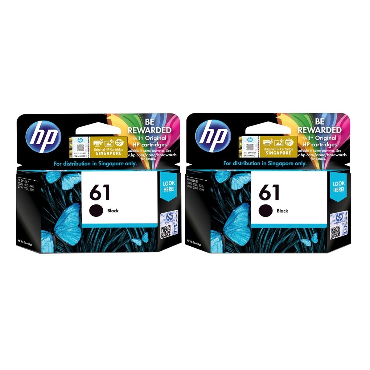 hp 61 black ink
